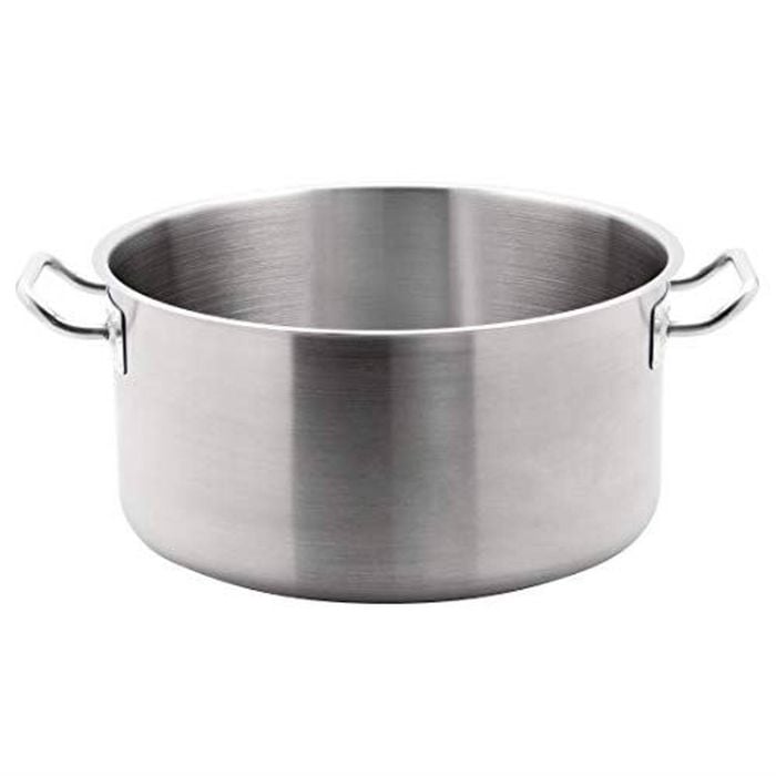 Vogue Stew Pan Stainless Steel 360mm Commercial Kitchen Cookware