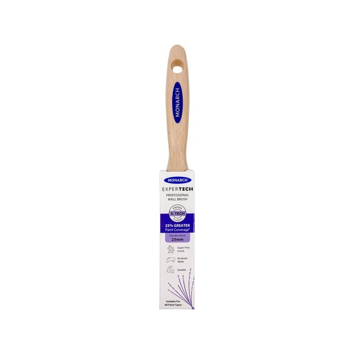 Monarch Expertech 25mm X-Tech Wall Paint Brush - 25mm