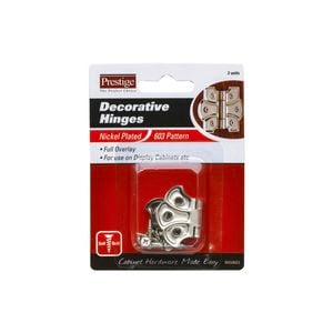 Prestige 35mm Steel Decorative Butt Hinge
