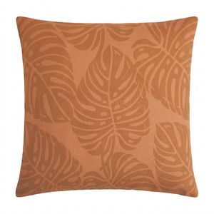 KAS AUSTRALIA 50x50cm Clay Monstera Outdoor Cushion