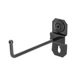 Pinnacle Heavy Duty Pegboard Single Prong Hook - 10 pack