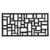 Matrix 1155 x 575mm Charcoal Cobblestones Wall Art