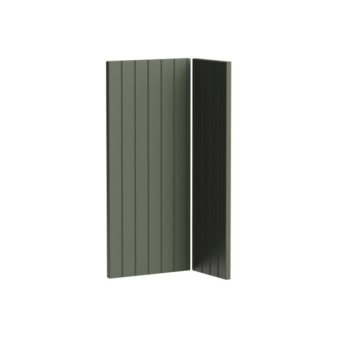 Kaboodle 800x900mmmm Saltbush V-Groove Corner Base Cabinet Doors