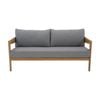 Outdoor Caledonia 2 Seater Teak Timber Lounge