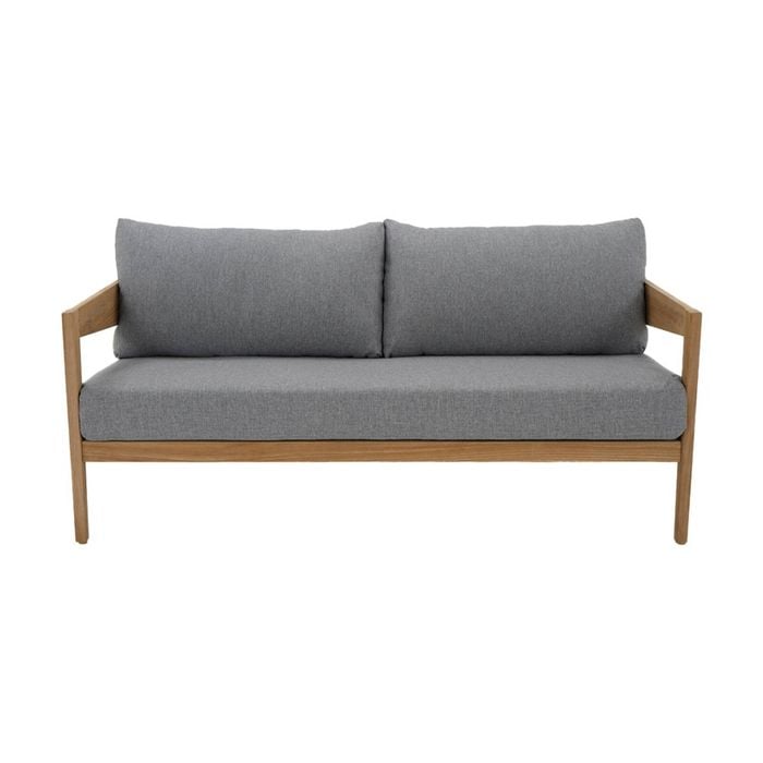 Outdoor Caledonia 2 Seater Teak Timber Lounge