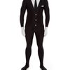Slenderman Plus Size Morphsuit Mens Halloween Costume - XLarge