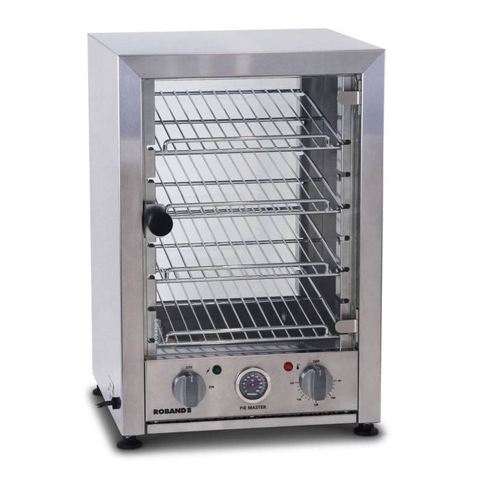 Roband Pie And Food Warmer Hinged Glass Door - 25 Pies - Pie Warmers (rb-pm25)