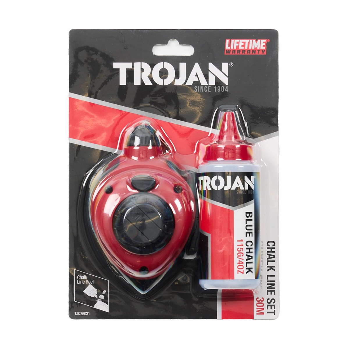 Trojan Chalk Line Set - Bunnings Australia