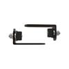 ProtectorAl 38 x 25mm Black Steel Gudgeon Hinge - 2 Pack