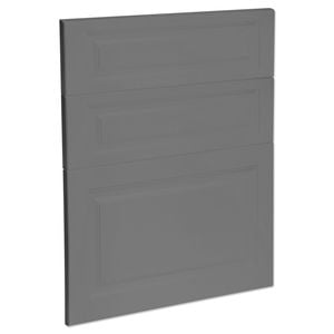 Kaboodle 600mm Smoked Grey Heritage 3 Drawer Panels