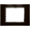 Arteor Cover Plate Mirror Black