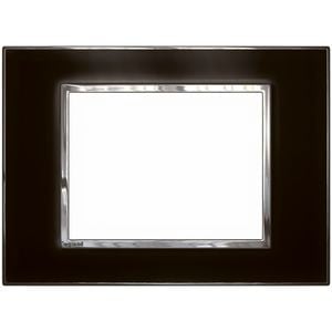 Arteor Cover Plate Mirror Black