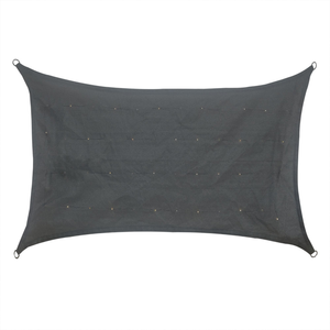 Pillar 3 x 4m Monument Solar LED Shade Sail
