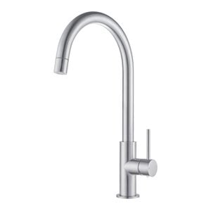 Mondella 25mm Stainless Steel WELS 5 Star 6L/min Resonance Side Lever Dual Function Sink Mixer
