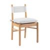 Harper Dining Chairs with Cushion Rubberwood (set of 2)