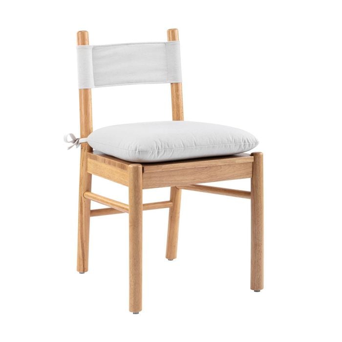 Harper Dining Chairs with Cushion Rubberwood (set of 2)