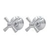 Shaw & Mason Chrome Easy Clean Wall Top Assembly
