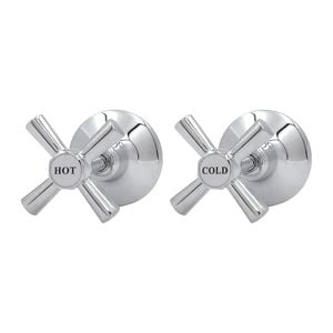 Shaw & Mason Chrome Easy Clean Wall Top Assembly