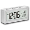 TODO Digital Alarm Clock 5.2" LCD Display - White