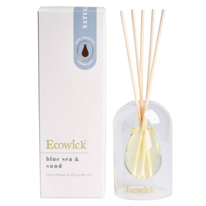 Diffuser Clear Lantern Bottle 180ml Blue Sea & Sand