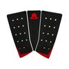 Summer vibes 3-Piece Fish Surfboard Tail Pad / Deck Grip / Traction - Red