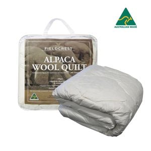 Bloomington 500GSM Alpaca Wool Blend Quilt Queen