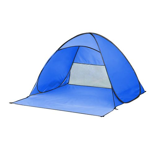 Mountview 2 Person Pop Up Camping Tent Beach Shelter in Blue Colour