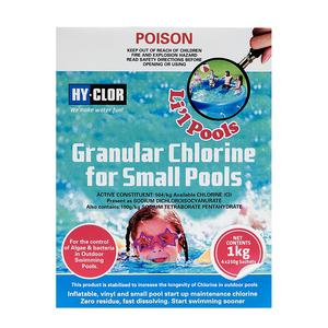 Hy-Clor 4 x 250g Lilpools Granular Pool Chemical Pack