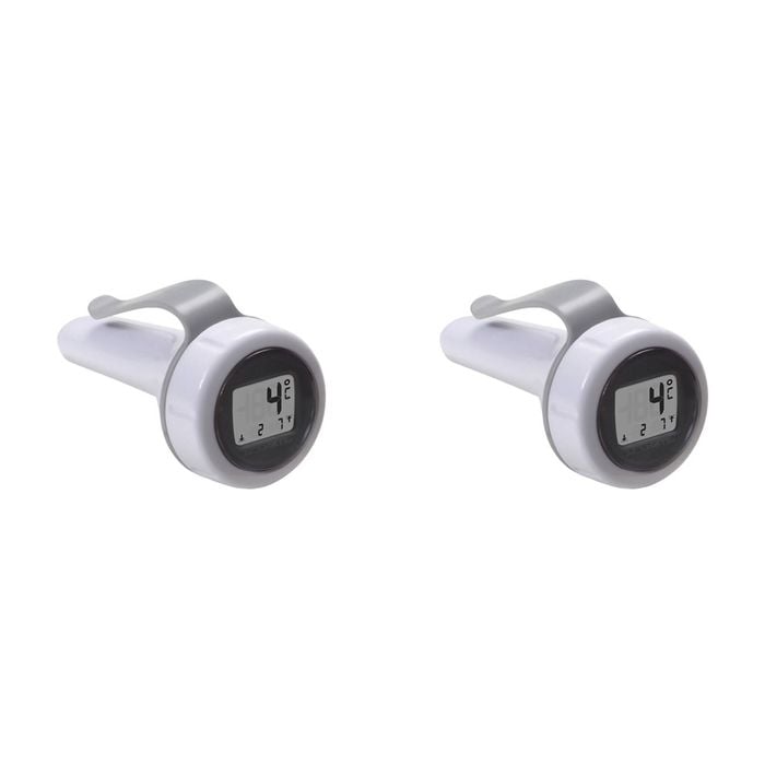 2PK Acurite Digital Fridge, Freezer & Cooler Thermometer Celcius White