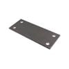 Sunrise 4 Hole Override And Electric Coupling Plate Rectangular - 6mm - 4hcpnr6