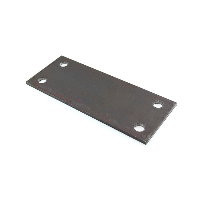 Sunrise 4 Hole Override And Electric Coupling Plate Rectangular - 6mm - 4hcpnr6