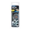 Zenith 3/8" Zinc Plated Wing Nut - 3 Pack