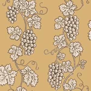 Wallpaper Trader Carla Wallpaper Roll 10.05m X 53cm, Yellow