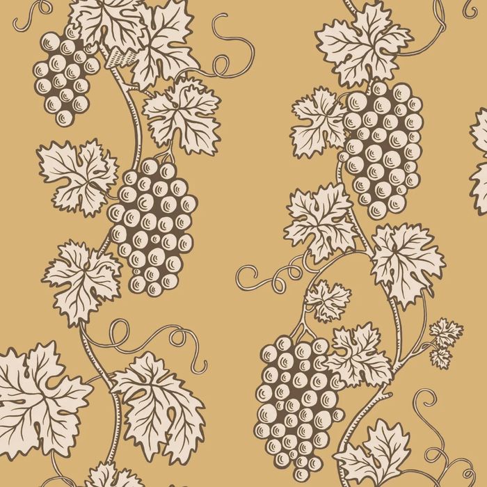 Wallpaper Trader Carla Wallpaper Roll 10.05m X 53cm, Yellow