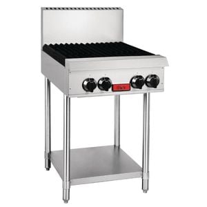 Thor Open Hob 4 Burner Benchtop Ng Tr-hp424f 24" Natural Gas Commercial Cooking
