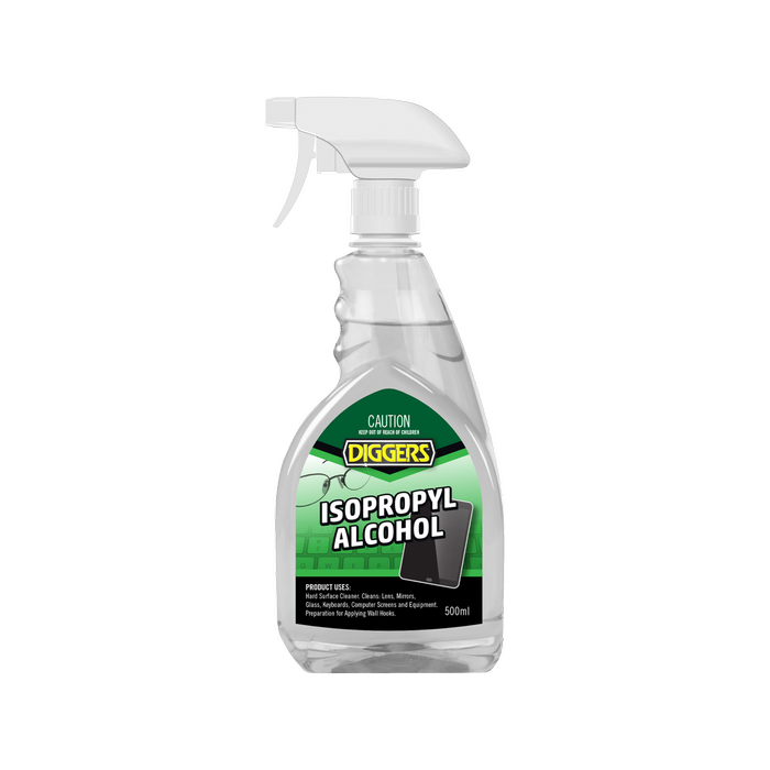DIGGERS 500ml Isopropyl Alcohol