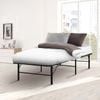 Artiss Folding Bed Frame Black Metal Bedframe Base King Single