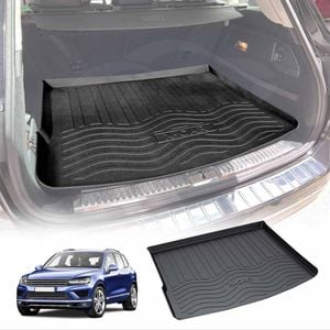 Waterproof Cargo Mat Boot Liner Luggage Tray Fit for VW Volkswagen Touareg 2011-2018