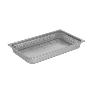 Chef Inox Gastronorm Pan Perforated 1/1 Size 530x325x65mm / 8.8Lt