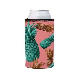 Stubbyz Mmm Pineapples Yummy Stubby Cooler Slim