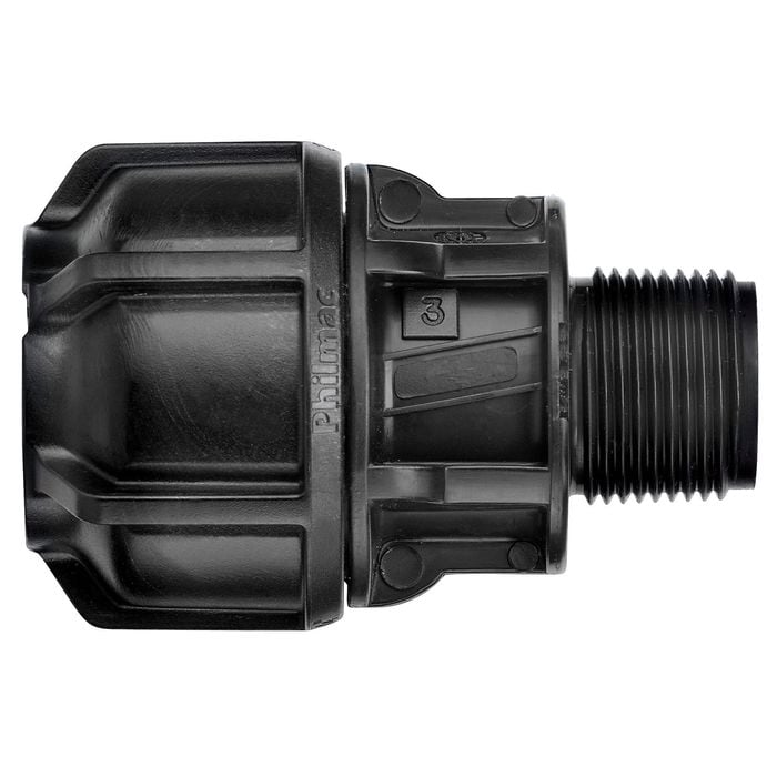 Marley Philmac 40mm x 1” 3G Metric™ Male Connector
