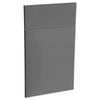 Kaboodle 450mm Smoked Grey Modern 1 Door / 1 Drawer Panel - Modern