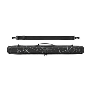 2pc PowerGlide Noir Pool/Billiards Cue Stick Case - Black