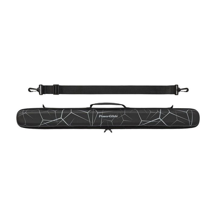 2pc PowerGlide Noir Pool/Billiards Cue Stick Case - Black