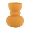 Maine & Crawford Beall 20x15cm Dolomite Ritual Flower Vase Home Decor Yellow