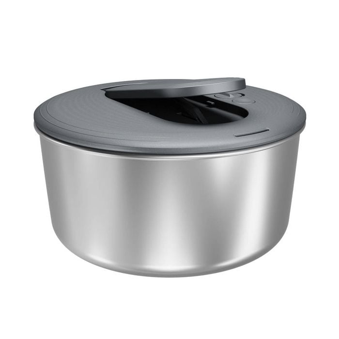 Zyliss Swift Dry Stainless Steel Salad Spinner Large