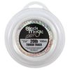 Black magic tough trace monofilament fishing leader 20lb