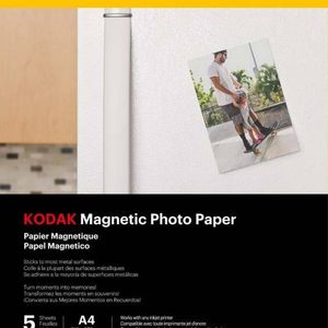 Kodak Magnetic Photo Paper 650g A4 5 Sheets