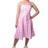 Pink Gingham Barbie Doll Plus Size Womens Costume Dress - Xlarge