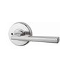 Lockwood 63mm Satin Chrome Pearl Velocity Hakea Privacy Leverset